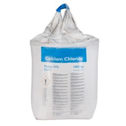 1 Tonne / 1000 kg Technical Grade Calcium Chloride Flake 77-80%