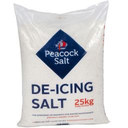 25 kg White De-icing Rock Salt